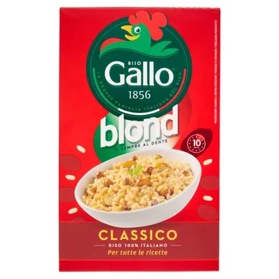Riso Gallo Рис Блонд для ризотто, 1 кг