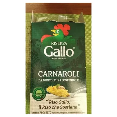 Riso Gallo рис Карнароли устойчивого земледелия, 1 кг