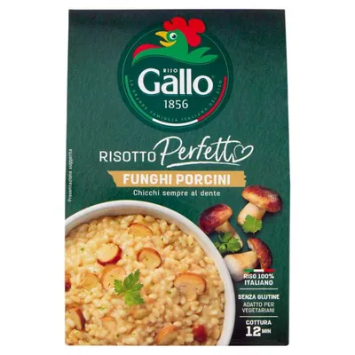 Riso Gallo Ризотто Перфетто с белыми грибами, 175 г