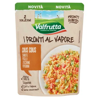 Valfrutta Кускус на паровую готовку, 220 г
