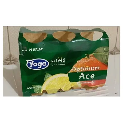 Yoga нектар мультифруктовый Optimum ACE, 125 мл