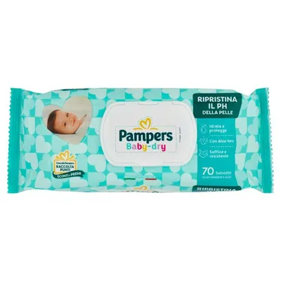 Pampers Baby Fresh Wipes, 70 pcs