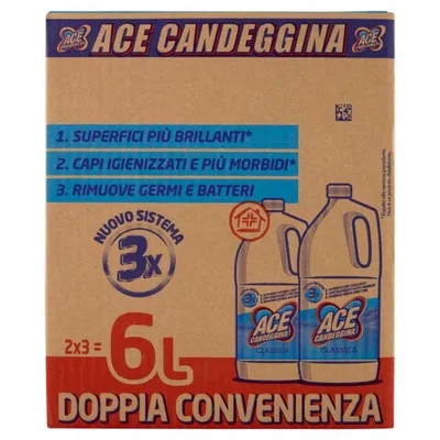 Ace классический отбеливатель, 3 л, 2 шт