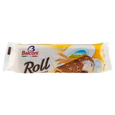 Balconi Dolciaria Balconi Roll Cacao cocoa sponge roll, 250 g