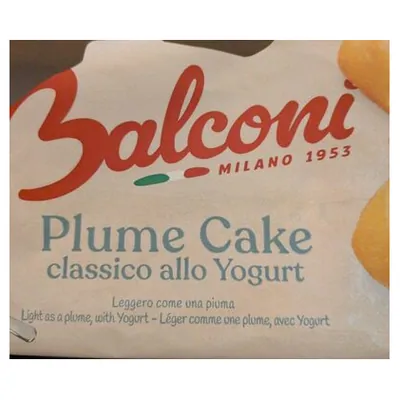 Balconi classic Plum Cake snack, 190 g