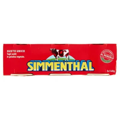 Simmenthal мясо консервированное, 3 шт. × 140 г