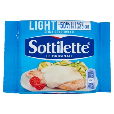Sottilette Плавленый сыр Light, 200 г