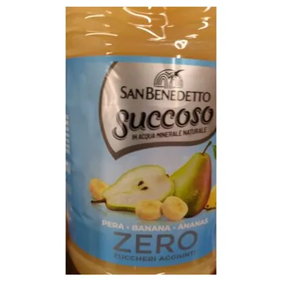San Benedetto фруктовый напиток Succoso груша-банан, 900 мл