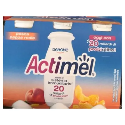 Actimel йогурт питьевой персик и маточное молочко, 600 г