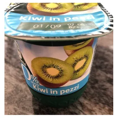 Activia Danone йогурт киви 0% жирности, 4х125 г