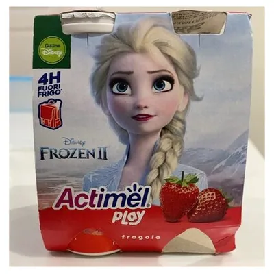 Actimel кисломолочный напиток для девочек, 400 г