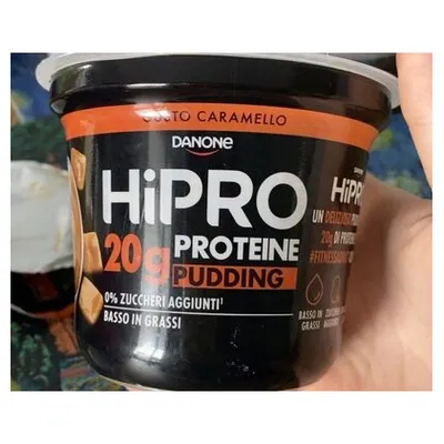 Danone HiPRO протеиновый пудинг карамель, 200 г