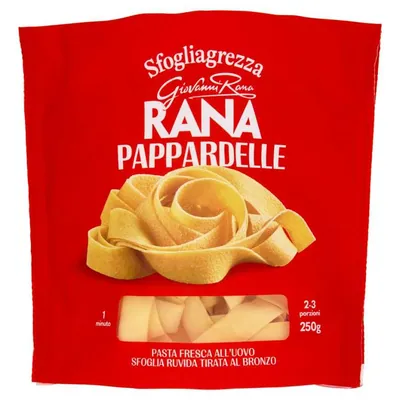 Giovanni Rana Свежая яичная паппарделле Sfogliagrezza, 250 г