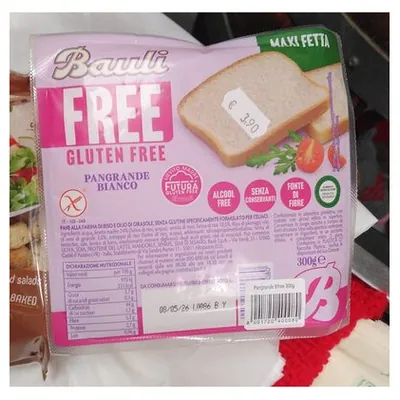 Bauli gluten-free white bread Pangrande, 300 g