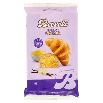 Bauli Круассан Классико с кремом, 6 шт., 300 г