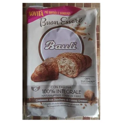 Bauli BuonEssere wholegrain croissant, 222 g