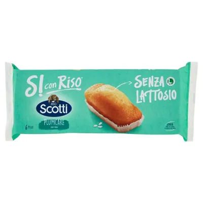 Riso Scotti Пирог Plumcake с рисом, 190 г