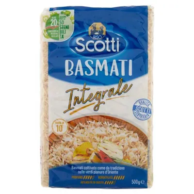 Riso Scotti Басмати цельнозерновой, 500 г