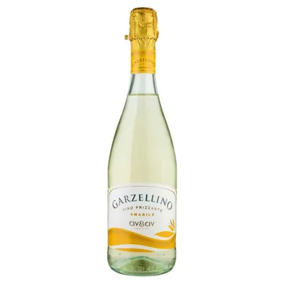 Garzellino Bianco Frizzante Amabile Emilia IGT белое полусладкое игристое вино, 0,75 л