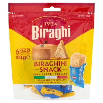 Biraghi Бирагини снеки, 6 × шт, 100 г