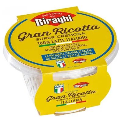 Biraghi рикотта Gran Ricotta, 230 г