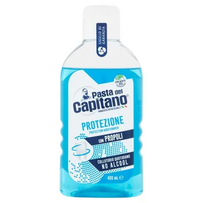 Pasta del Capitano синий ополаскиватель для полости рта, 400 мл