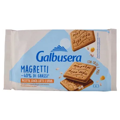 Galbusera печенье Magretti Orzo e Mais, 350 г