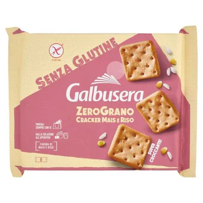 Galbusera крекеры Zerograno, 320 г