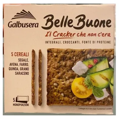 Galbusera BelleBuone 5-cereal crackers, 200 g