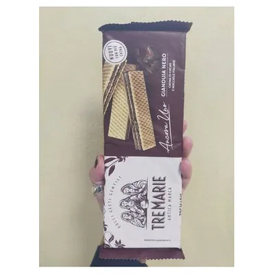 Tre Marie dark gianduja cream wafers Ancora Uno, 140 g