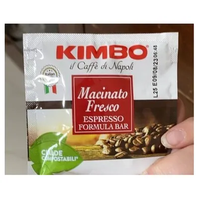 Kimbo Macinato Fresco coffee pods, 50 pcs