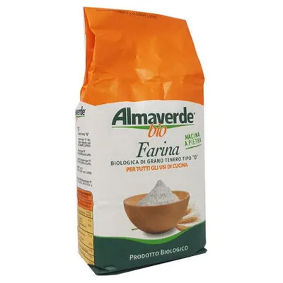 Almaverde Bio organic type "0" wheat flour, 1 kg