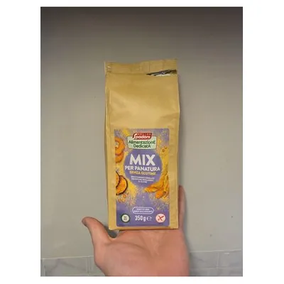 Spadoni corn breadcrumb mix Mix Panatura Farina di Mais, 350 g