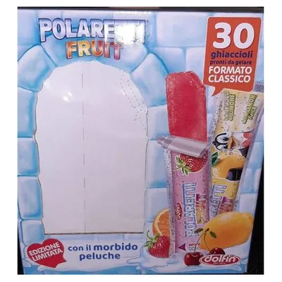 Dolfin Polaretti Fruit ice pop liquid with gift, 30 pcs