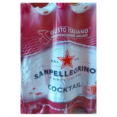 Sanpellegrino безалкогольный газированный напиток Cocktail, 1,2 л