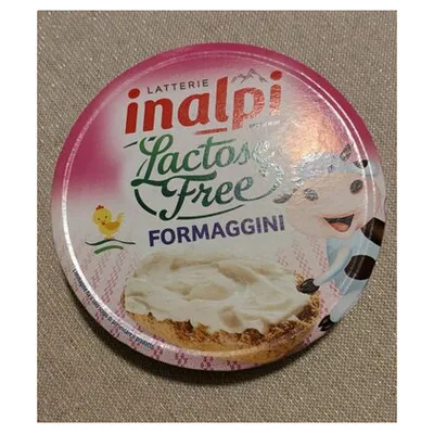 Inalpi lactose-free portioned processed cheese triangles, 140 g