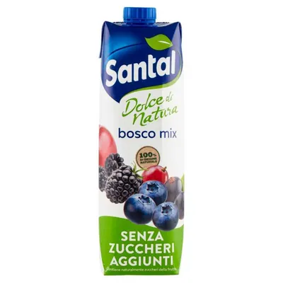 Santal Dolce Natura Сок лесные ягоды без сахара, 1 л