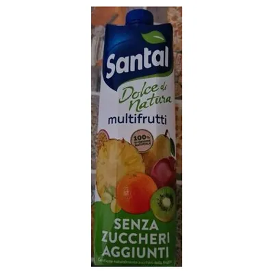 Santal нектар мультифруктовый без добавления сахара, 1 л