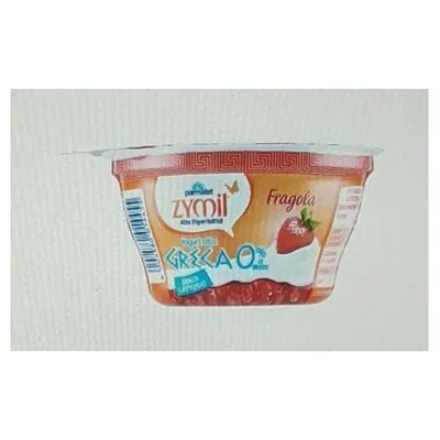 Parmalat греческий йогурт без лактозы 0% клубника Zymil, 150 г