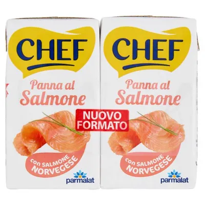 Parmalat Chef salmon cream, 2 × 125 ml