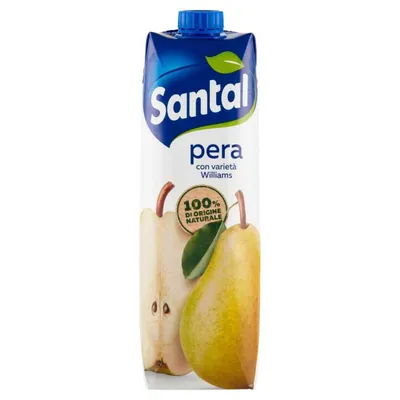 Santal Pera Polposi грушевый нектар с мякотью, 1 л