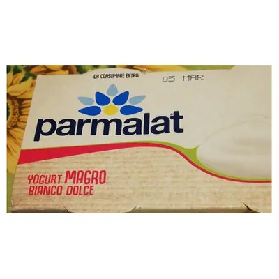 Parmalat йогурт белый 0,1%, 2х125 г