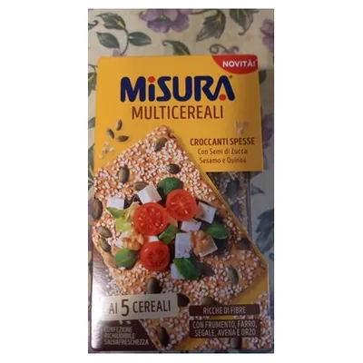 Misura многозерновые крекеры, 200 г