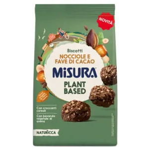 Misura печенье растительное с какао и фундуком, 260 г