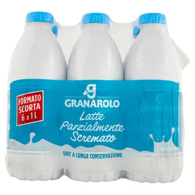 Granarolo Молоко ультрапастеризованное Piacere Leggero полужирное в бутылке, 1 л