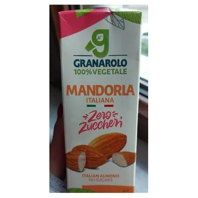 Granarolo миндальный растительный напиток без сахара, 1 л