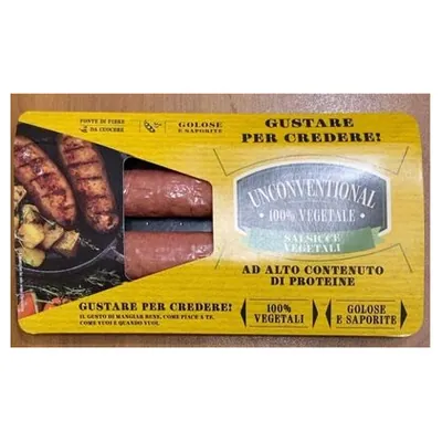 Granarolo растительные колбаски, 2 шт., 180 г