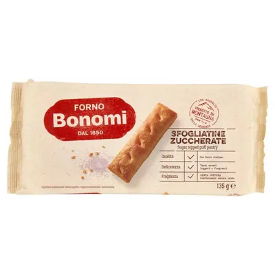 Forno Bonomi Сахарное слоеное печенье, 135 г