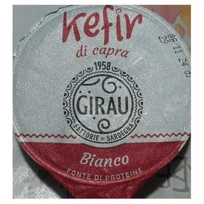 Girau white goat milk kefir, 140 g