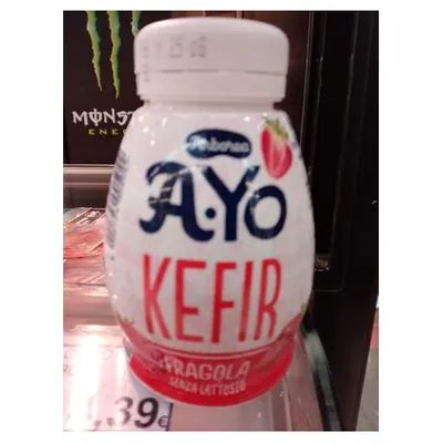 Arborea Ayo strawberry drinking kefir, 200 g